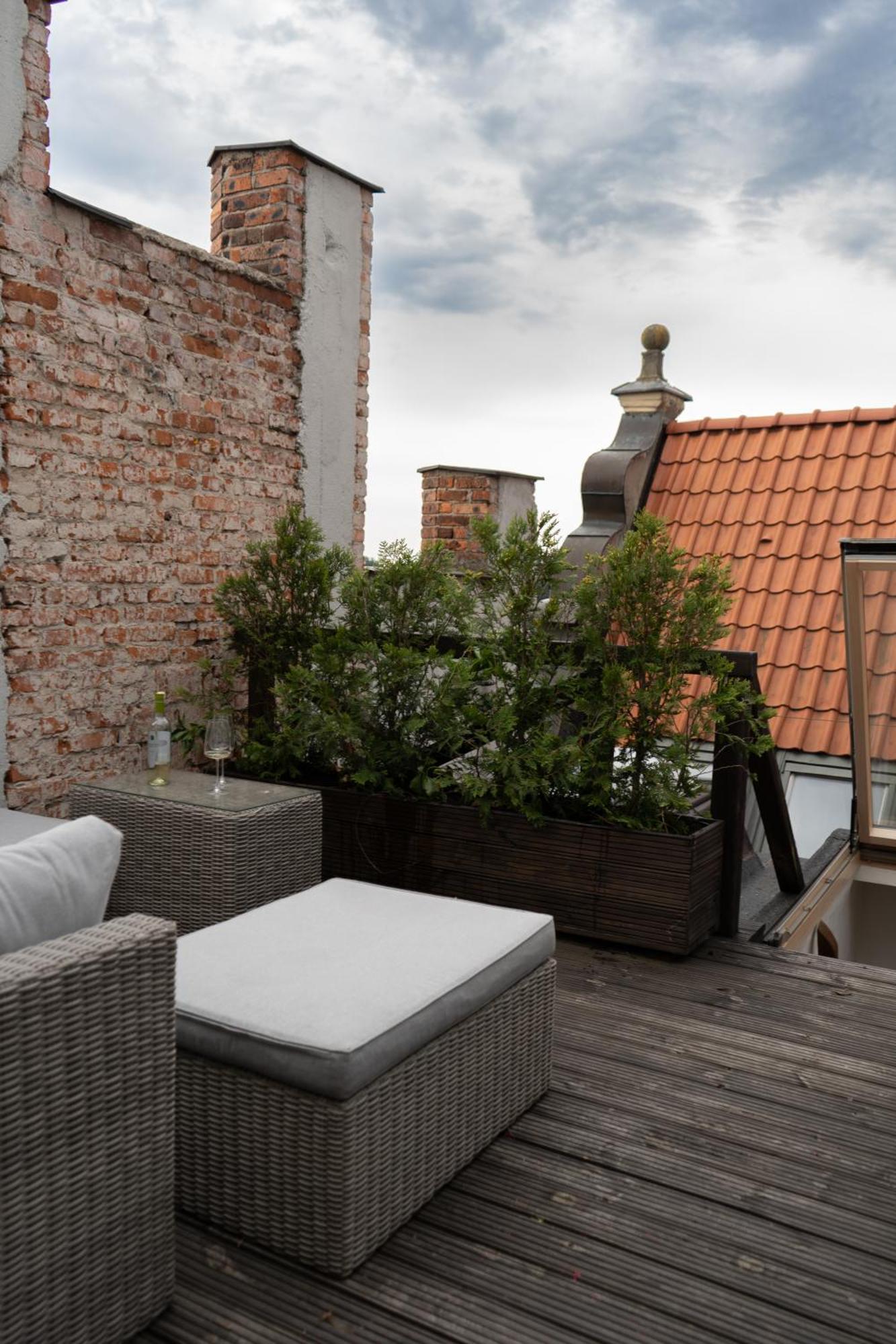 Gotyk Na Dotyk Z Tarasem Na Dachu Apartment Stary Toruń Exterior foto